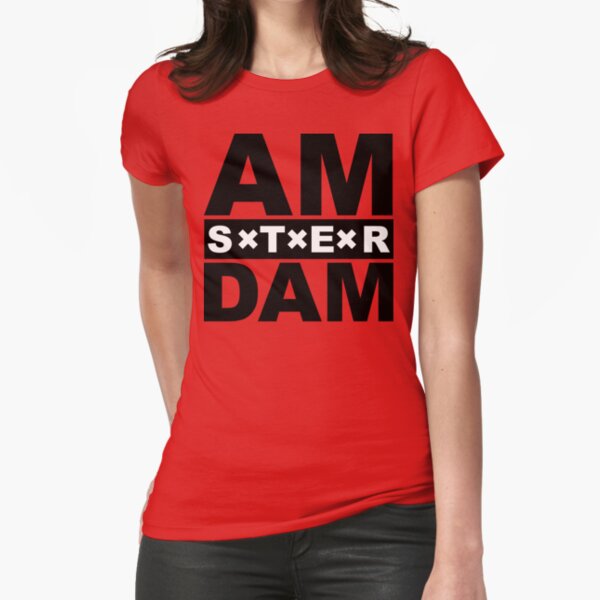 Baby went to Amsterdam Fitted T-Shirt