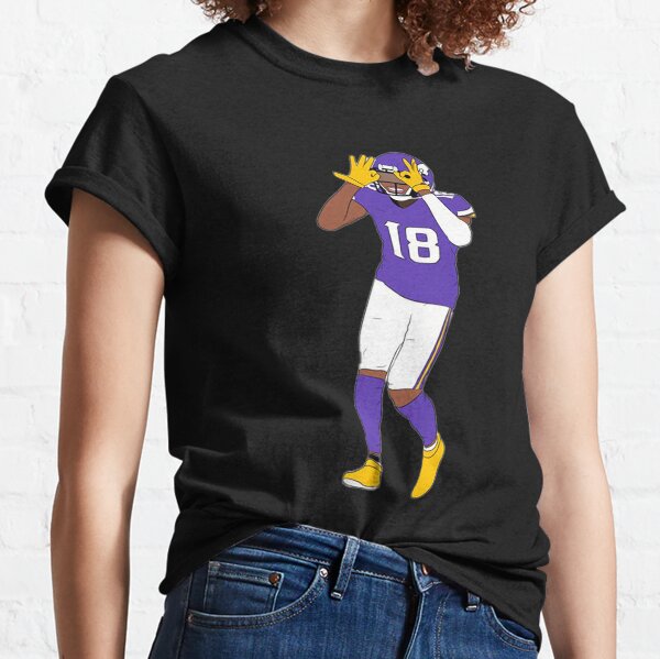 Adam Thielen MINNESOTA VIKINGS PIXEL ART 11 Kids T-Shirt by Joe