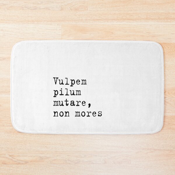 Item preview, Vulpem pilum mutare, non mores designed and sold by KikkaT.