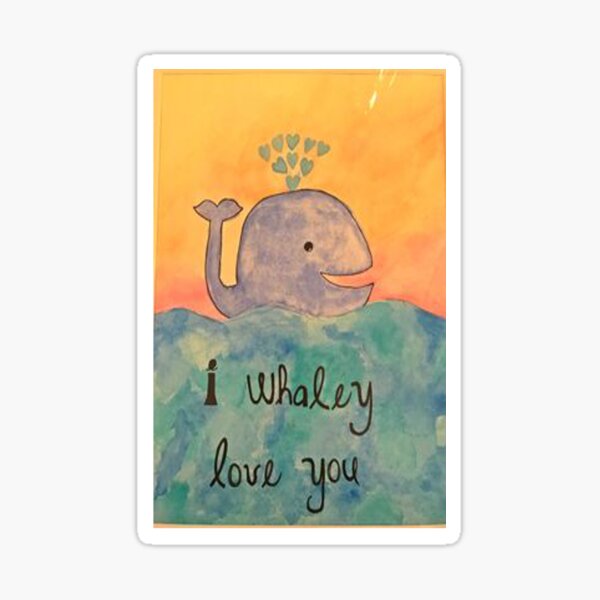 i whaley love you plush