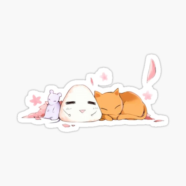 Fruits basket | Tohru, Yuki, Kyo Sticker