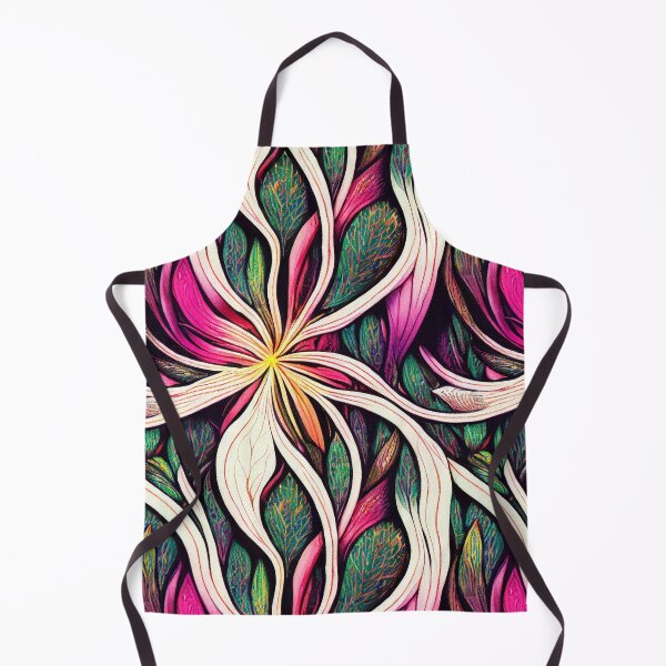 Item preview, floral waves pattern designed and sold by Mike Kiev art.