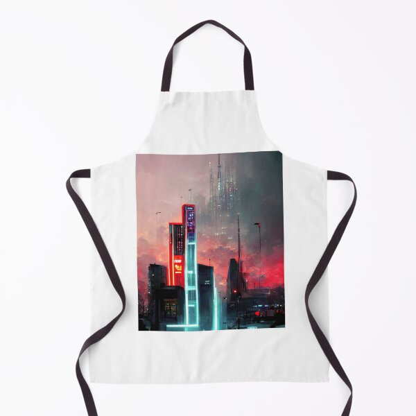 Item preview, Futuristic-Neon-City-Concept-Art designed and sold by IanRiley1.