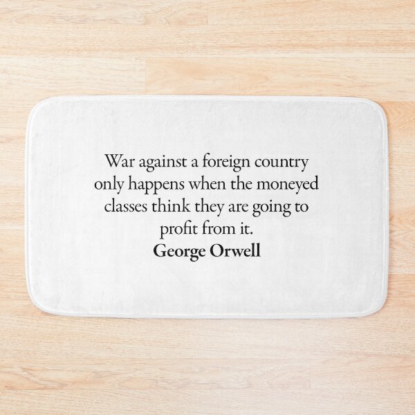Item preview, George Orwell Philosopher Quote designed and sold by betterquotes.