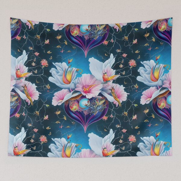 Item preview, Dreaming In Flowers 18 | Surreal | Floral | Pattern | For the Home designed and sold by RomantzArtMind.