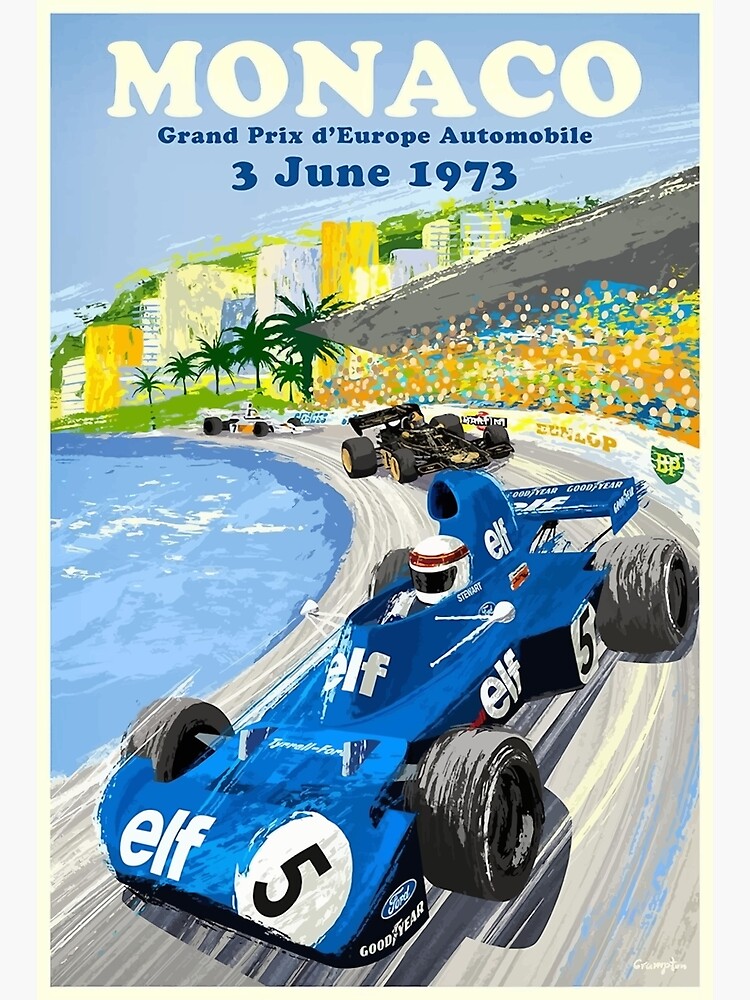 Poster et Affiche - Course F1
