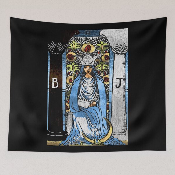 Item preview, Tarot Gold Edition - Major Arcana - The High Priestess designed and sold by Serge Averbukh Art Studio.