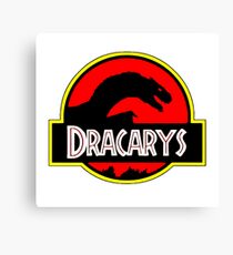Dracarys targaryen Canvas Print