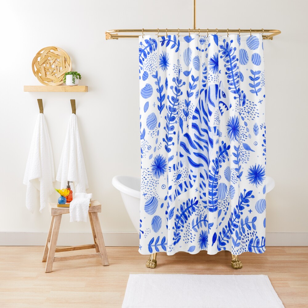 Item preview, Shower Curtain designed and sold by Aquilicun.