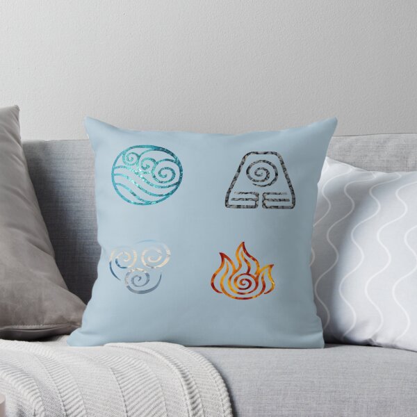 Item preview, Avatar the Last Airbender Element Symbols designed and sold by BreannaKi.