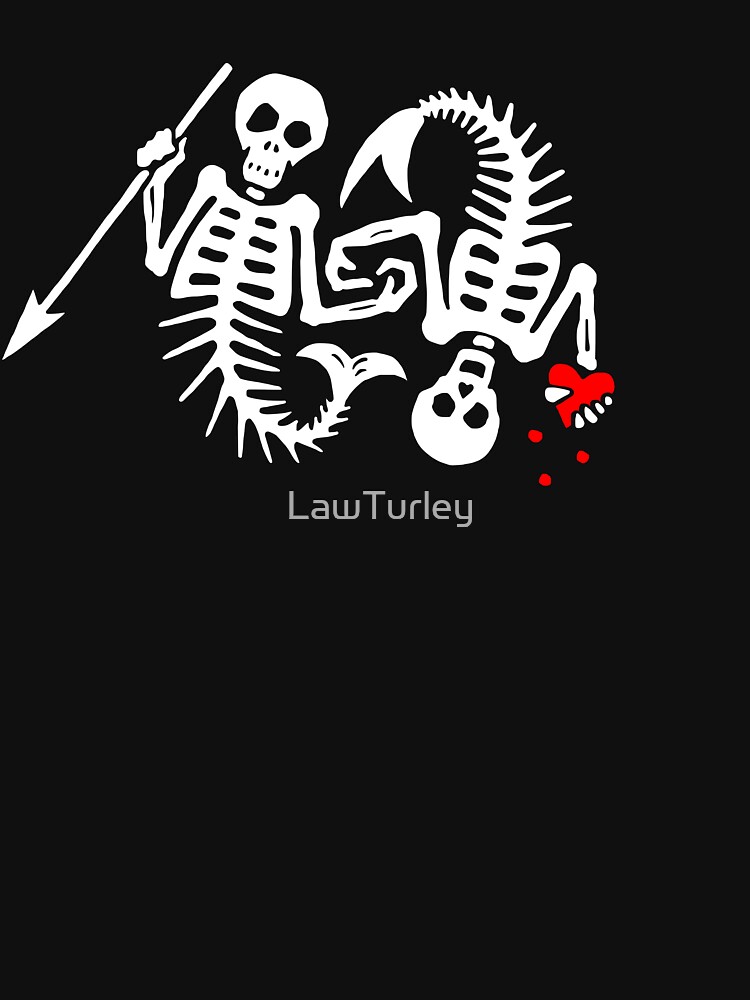 Thumbnail 7 von 7, Classic T-Shirt, Unsere Flagge bedeutet Tod [OFMD] s2 Skeleton Mermaids Logo designt und verkauft von LawTurley.