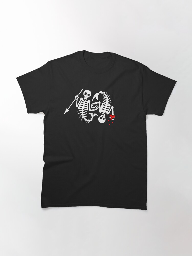 Thumbnail 3 von 7, Classic T-Shirt, Unsere Flagge bedeutet Tod [OFMD] s2 Skeleton Mermaids Logo designt und verkauft von LawTurley.