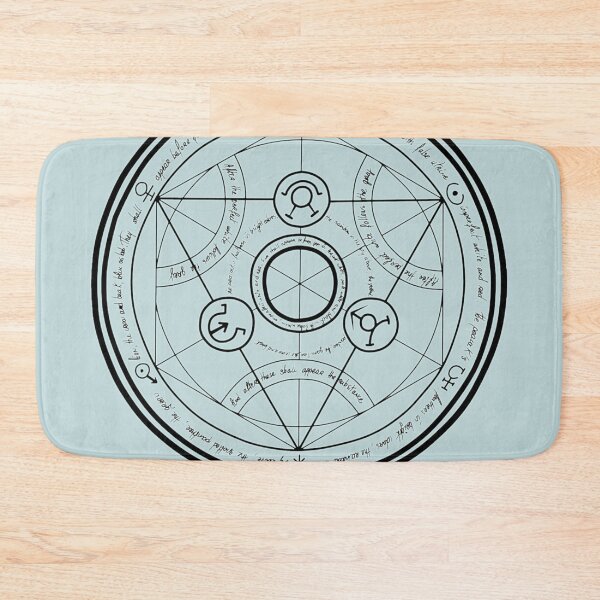 Item preview, Fullmetal Alchemist transmutation circle designed and sold by PalmMurrdg.