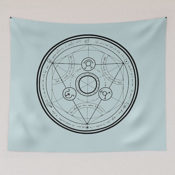 Item preview, Fullmetal Alchemist transmutation circle designed and sold by PalmMurrdg.
