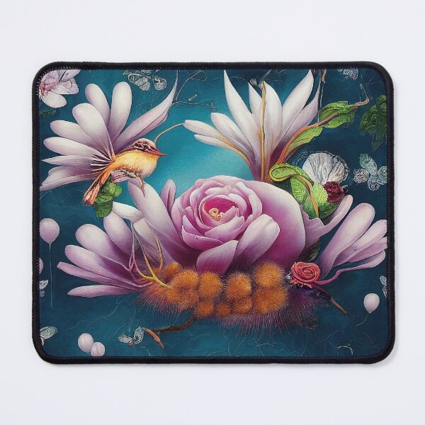 Item preview, Dreaming In Flowers 19 | Surreal | Floral | Pattern | For the Home designed and sold by RomantzArtMind.
