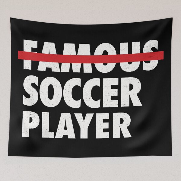 Item preview, (not a) Famous Soccer Player (Funny Soccer) designed and sold by Numero14.