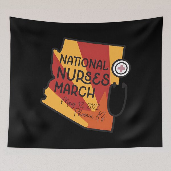Item preview, National Nurses March 2022 — Bold Classic  designed and sold by supritibrr.