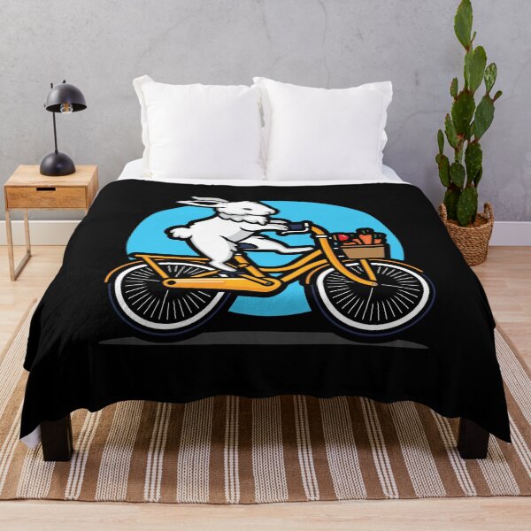 Item preview, Rabbit Bicycle Bunny Lover Cyclist Cute Rabbit Biker Bike designed and sold by DoSt-997.