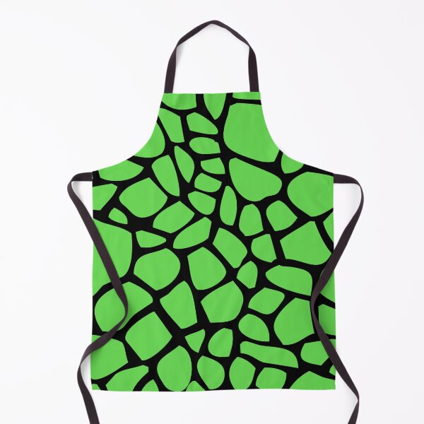 Item preview, Giraffe Pattern (Green On Black) designed and sold by jezkemp.