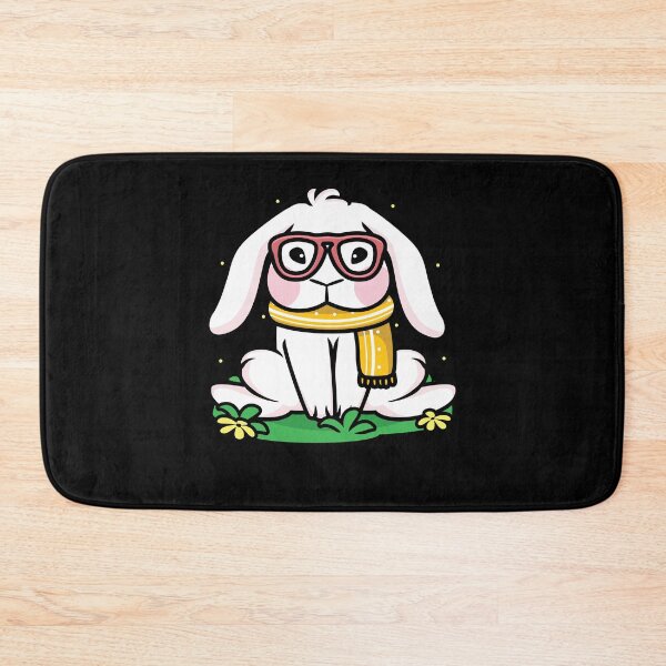 Item preview, Rabbit Animal Bunny Lover Pet Owner Cute Nerd Bunny Glasses designed and sold by DoSt-997.