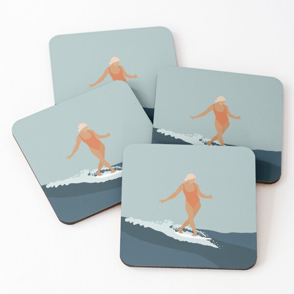 Aperçu de l'œuvre fille de surf créée et vendue par herpixels.