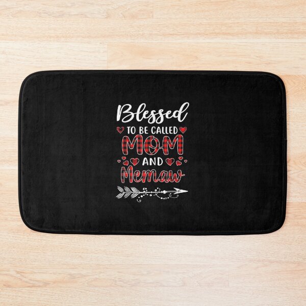 Item preview, Blessed To Be Called Mom And Memaw Red Plaid Christmas designed and sold by Staroverovsemyo.