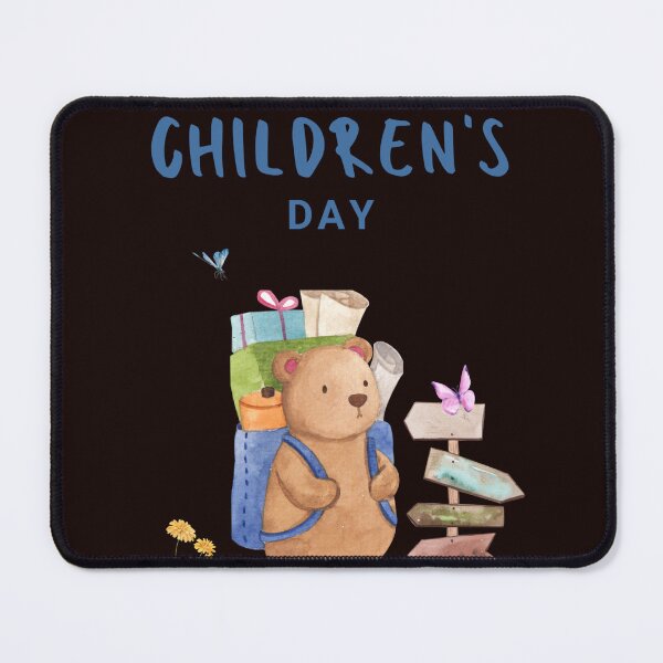 Item preview, Children's Day with bear  kids designed and sold by SAFALK.