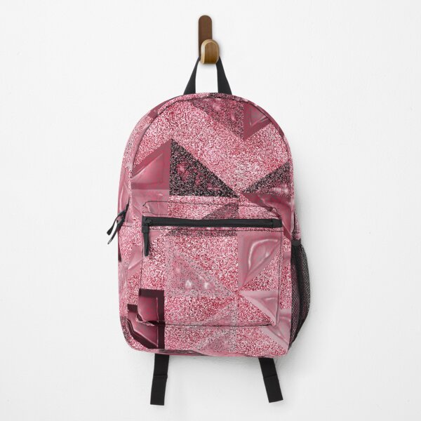 Item preview, Texture of triangular shapes on pink velvet background designed and sold by BeInTouch.