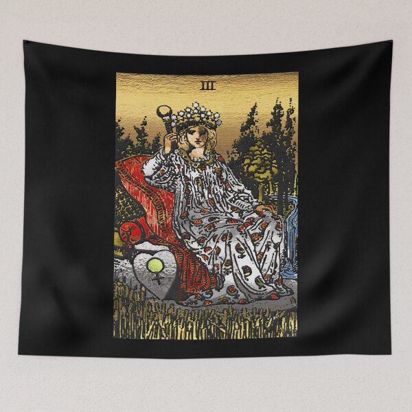 Item preview, Tarot Gold Edition - Major Arcana - The Empress designed and sold by Serge Averbukh Art Studio.