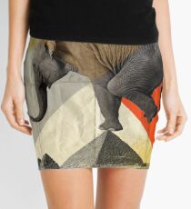 Balance of the Pyramids Mini Skirt