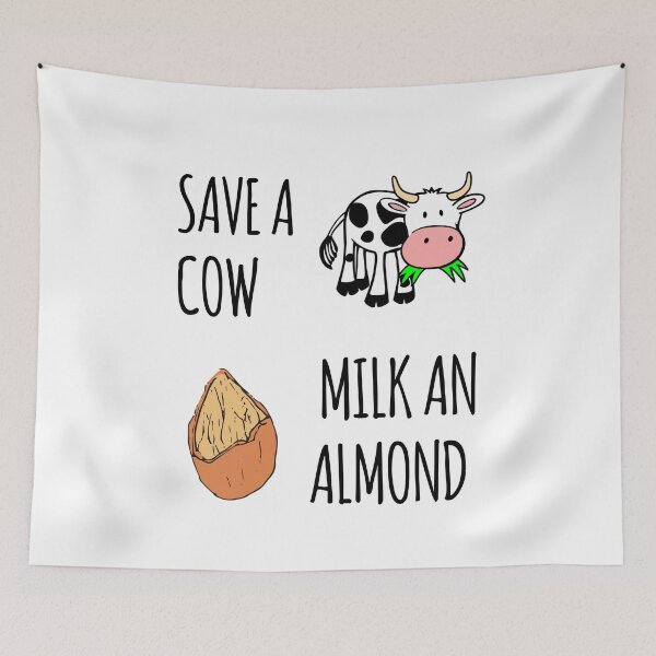 Item preview,  save a cow milk an almond  designed and sold by Itaxi.