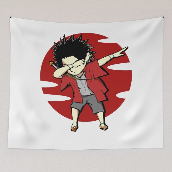Artikelvorschau, Film japanischer Mugen Samurai Dabbing Sunset entworfen und verkauft von Derosajoehalpin.