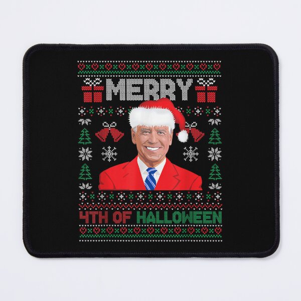 Item preview, Merry 4th Of Halloween Funny Biden Ugly Christmas Sweater designed and sold by Staroverovsemyo.