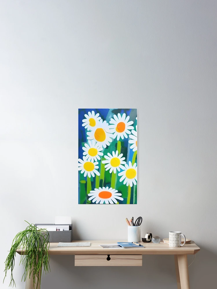 Thumbnail 2 of 3, Poster, Beautiful Daisies designed and sold by RockingPandS.