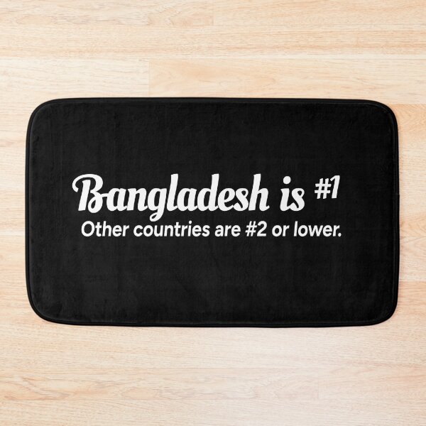 Item preview, Bangladesh is number 1. Other countries are number 2 or lower. designed and sold by redacteddesign.