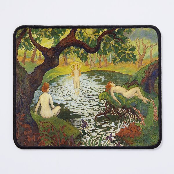 Item preview, Three Bathers Among the Irises by Paul Ranson designed and sold by RickE.