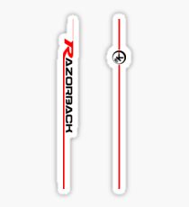 Razorback Racing Sticker