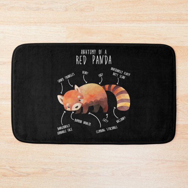 Item preview, Red Panda Animal Anatomy designed and sold by Clara Hollins.