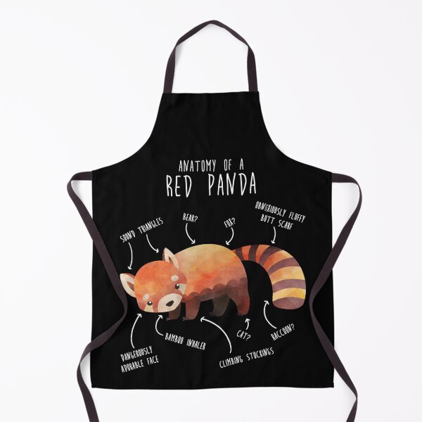 Item preview, Red Panda Animal Anatomy designed and sold by Clara Hollins.