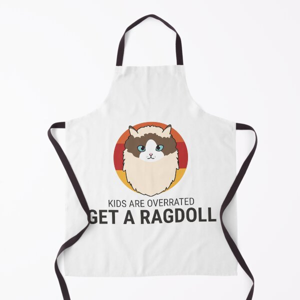 Item preview, Kids are Overrated Get a Ragdoll Retro Sunset Design Ver 2 designed and sold by thecatcouch.