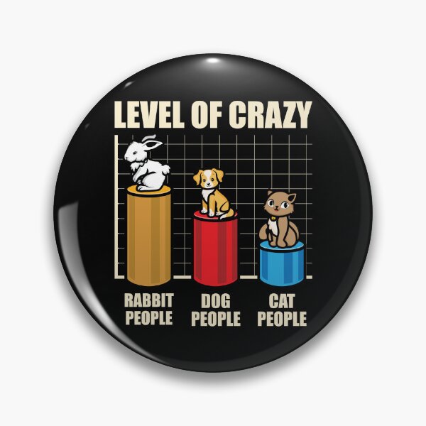 Item preview, Rabbit Pet Bunny Lover Pet Owner Funny Pets Crazy Level designed and sold by DoSt-997.