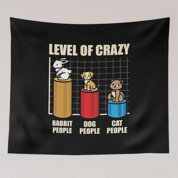 Item preview, Rabbit Pet Bunny Lover Pet Owner Funny Pets Crazy Level designed and sold by DoSt-997.