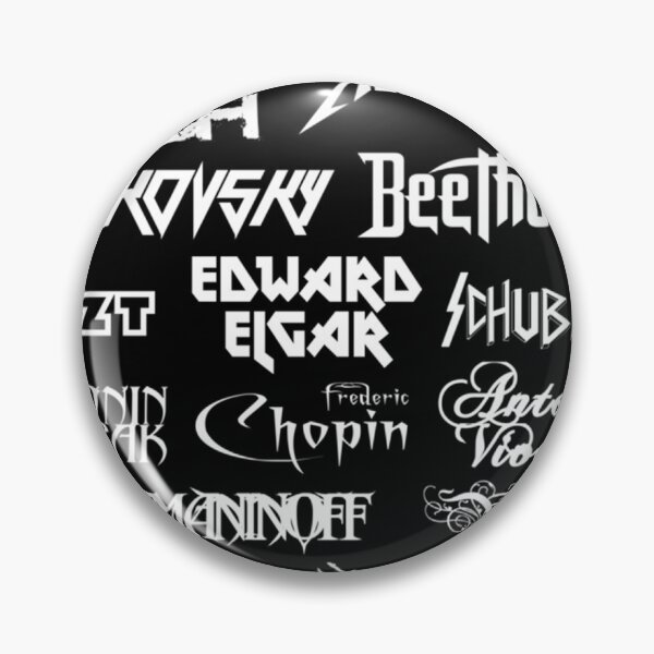 Item preview, Heavy Metal-style Classical Composers designed and sold by carolstump.