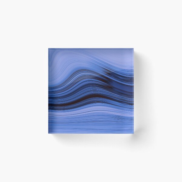 Item preview, Blue Abstract Waves designed and sold by Anothermyth.