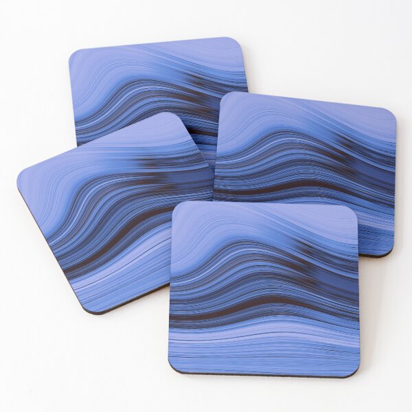 Item preview, Blue Abstract Waves designed and sold by Anothermyth.