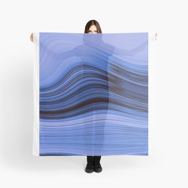 Item preview, Blue Abstract Waves designed and sold by Anothermyth.