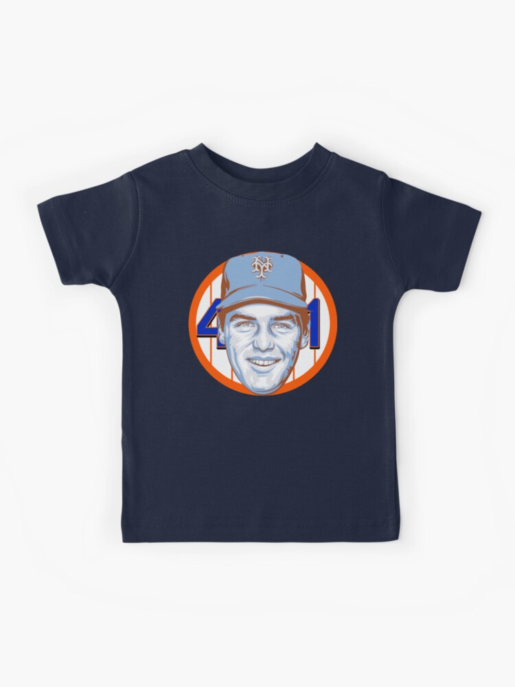 New York Mets Kids 500 Level Tom Seaver New York Blue Kids Shirt