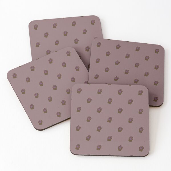 Item preview, Small cat paw pattern 2 (Small & Diagonal version) designed and sold by LemonCreamyyyy.