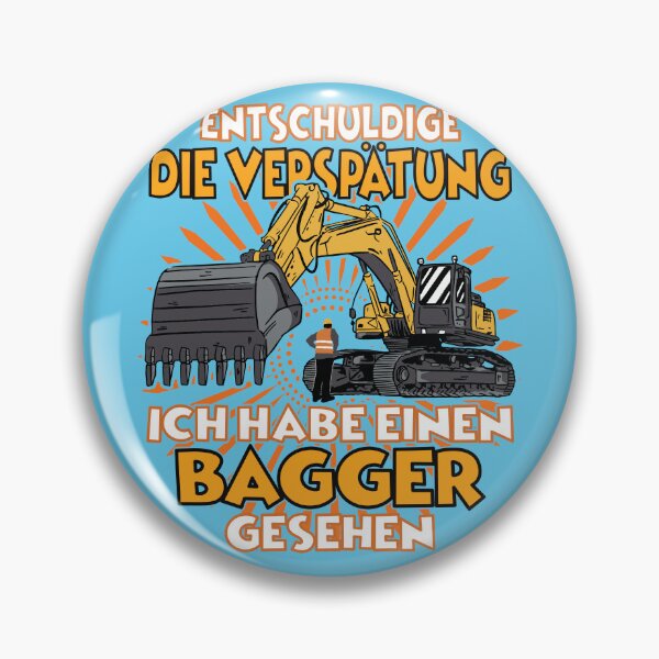 Item preview, I saw an excavator excavator designed and sold by EbnerPrints.