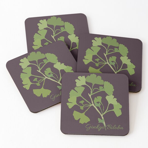 Item preview, Branch of Ginkgo biloba designed and sold by Emi Yañez.